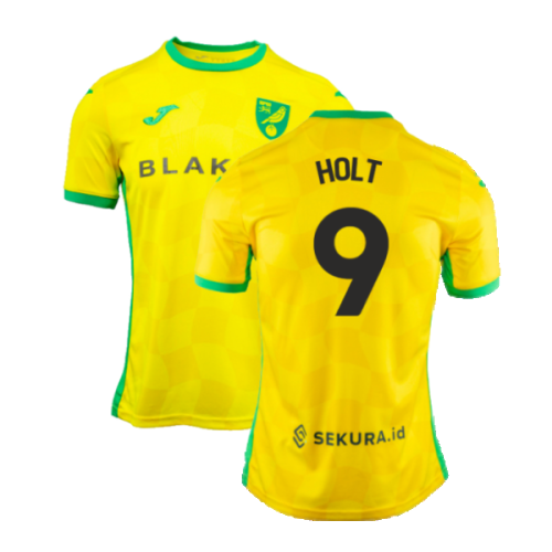 2024-2025 Norwich Home Shirt (Holt 9)