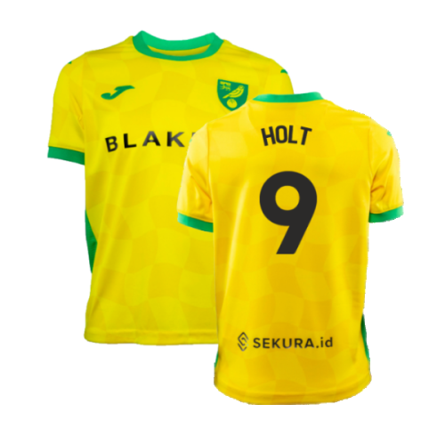 2024-2025 Norwich Home Shirt (Kids) (Holt 9)