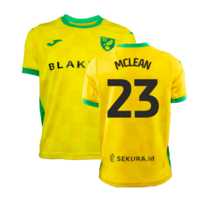 2024-2025 Norwich Home Shirt (Kids) (McLean 23)