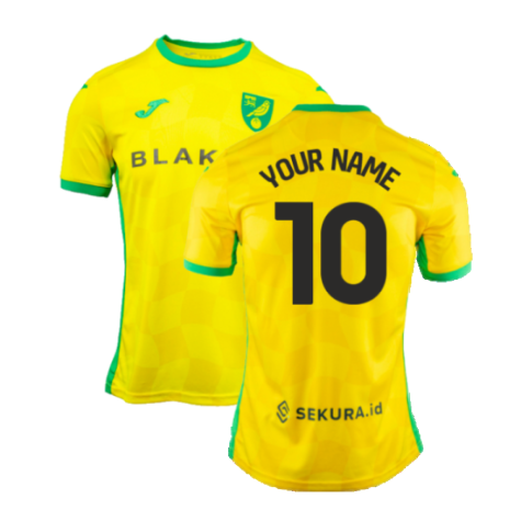 2024-2025 Norwich Home Shirt (Your Name)