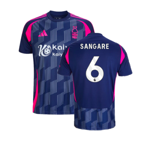 2024-2025 Nottingham Forest Away Shirt (Sangare 6)