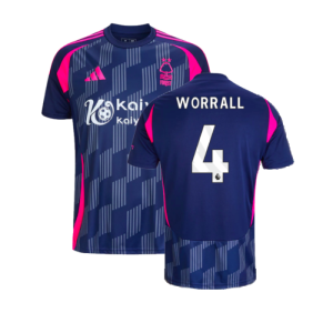 2024-2025 Nottingham Forest Away Shirt (Worrall 4)