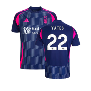 2024-2025 Nottingham Forest Away Shirt (Yates 22)