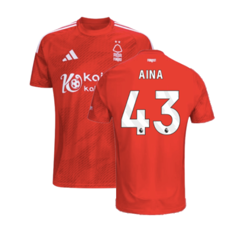 2024-2025 Nottingham Forest Home Shirt (Aina 43)