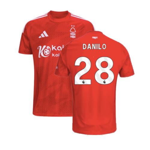 2024-2025 Nottingham Forest Home Shirt (Danilo 28)