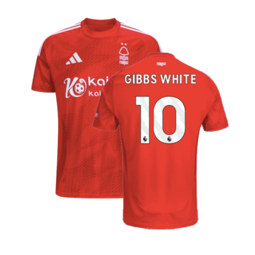 2024-2025 Nottingham Forest Home Shirt (Gibbs White 10)