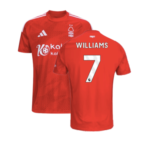 2024-2025 Nottingham Forest Home Shirt (Williams 7)