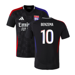 2024-2025 Olympique Lyon Away Shirt (Benzema 10)