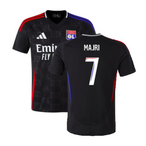 2024-2025 Olympique Lyon Away Shirt (Majri 7)