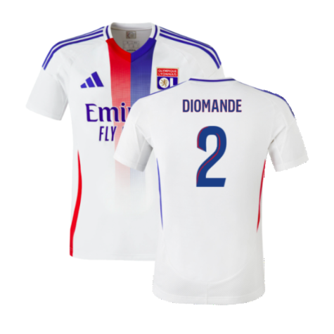 2024-2025 Olympique Lyon Home Shirt (Diomande 2)