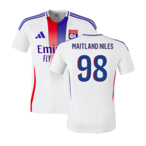 2024-2025 Olympique Lyon Home Shirt (Maitland Niles 98)