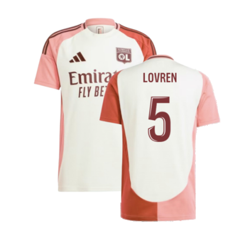 2024-2025 Olympique Lyon Third Shirt (Lovren 5)