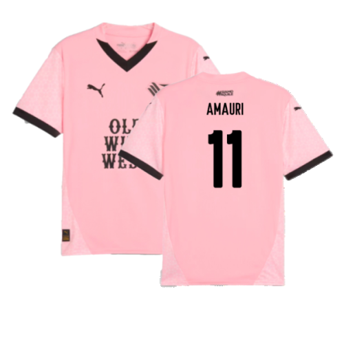 2024-2025 Palermo Home Shirt (Amauri 11)