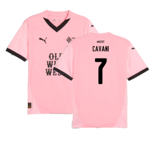 2024-2025 Palermo Home Shirt (Cavani 7)