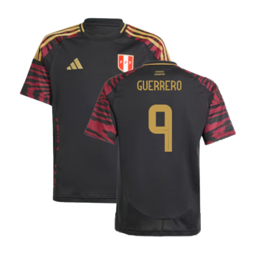 2024-2025 Peru Away Shirt (Kids) (Guerrero 9)