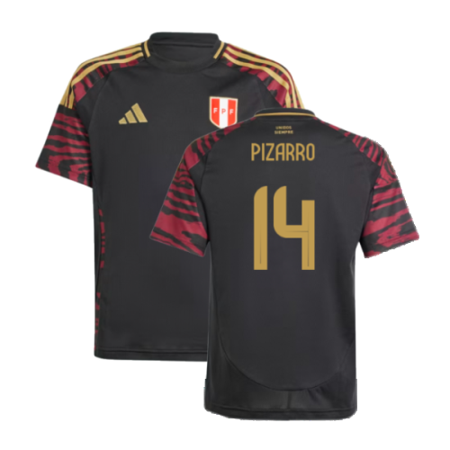 2024-2025 Peru Away Shirt (Kids) (Pizarro 14)