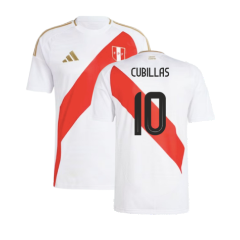 2024-2025 Peru Home Shirt (Cubillas 10)