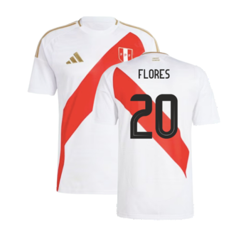 2024-2025 Peru Home Shirt (Flores 20)