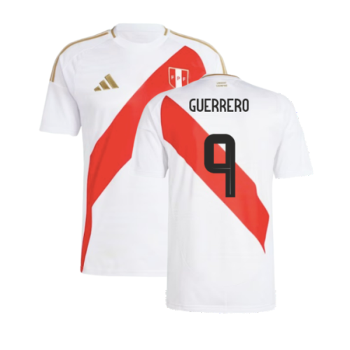 2024-2025 Peru Home Shirt (Guerrero 9)