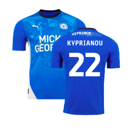 2024-2025 Peterborough United Home Shirt (Kyprianou 22)