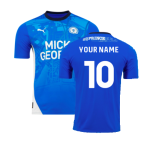 2024-2025 Peterborough United Home Shirt (Your Name)