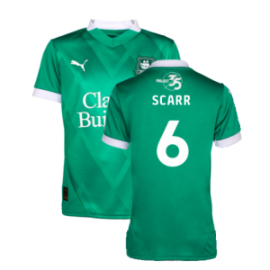 2024-2025 Plymouth Argyle Home Shirt (Kids) (Scarr 6)