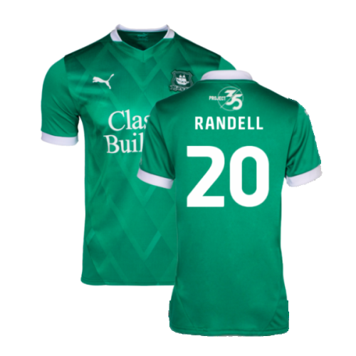 2024-2025 Plymouth Argyle Home Shirt (Randell 20)