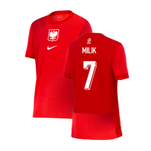 2024-2025 Poland Away Shirt (Kids) (Milik 7)