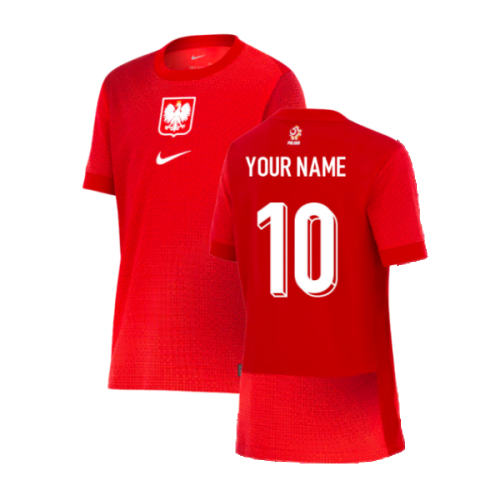 2024-2025 Poland Away Shirt (Kids) (Your Name)