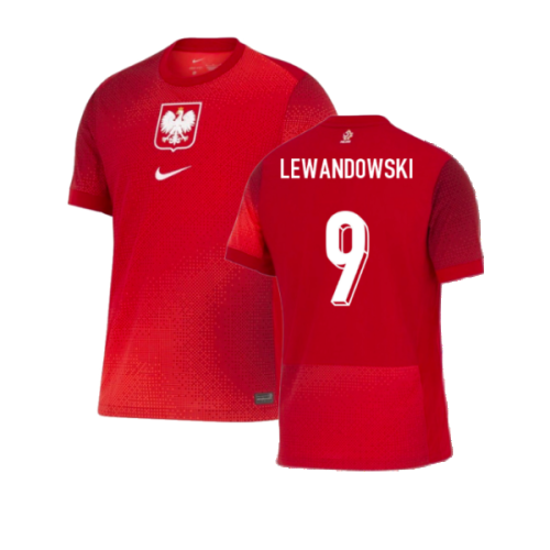 2024-2025 Poland Away Shirt (Lewandowski 9)