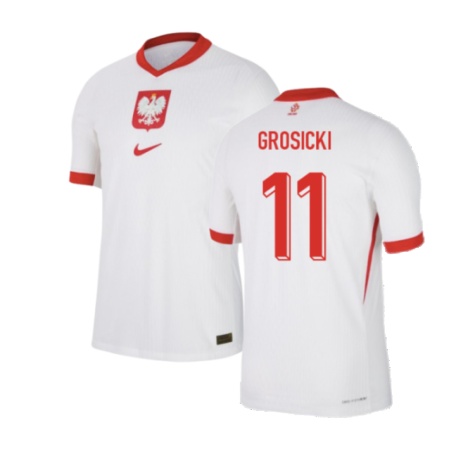 2024-2025 Poland Home Shirt (Grosicki 11)