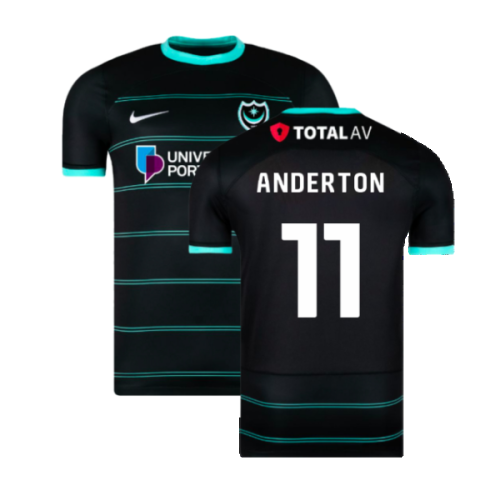 2024-2025 Portsmouth Away Shirt (Kids) (Anderton 11)