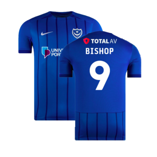 2024-2025 Portsmouth Home Shirt (Bishop 9)