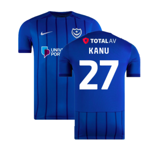 2024-2025 Portsmouth Home Shirt (Kanu 27)