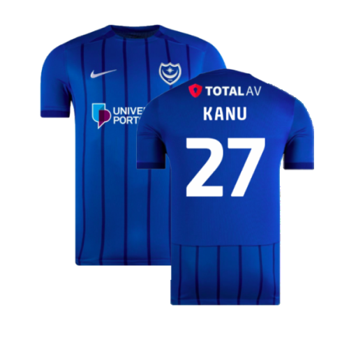 2024-2025 Portsmouth Home Shirt (Kids) (Kanu 27)