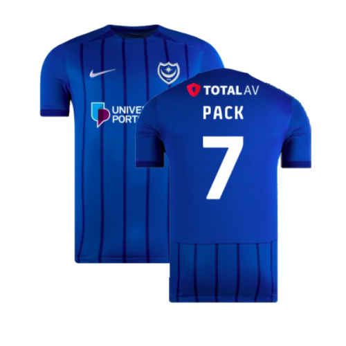 2024-2025 Portsmouth Home Shirt (Kids) (Pack 7)