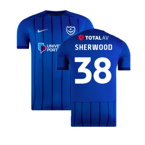 2024-2025 Portsmouth Home Shirt (Kids) (Sherwood 38)