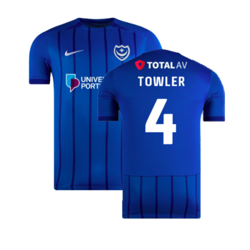 2024-2025 Portsmouth Home Shirt (Kids) (Towler 4)