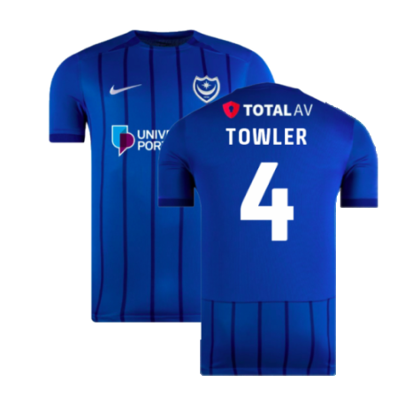 2024-2025 Portsmouth Home Shirt (Towler 4)