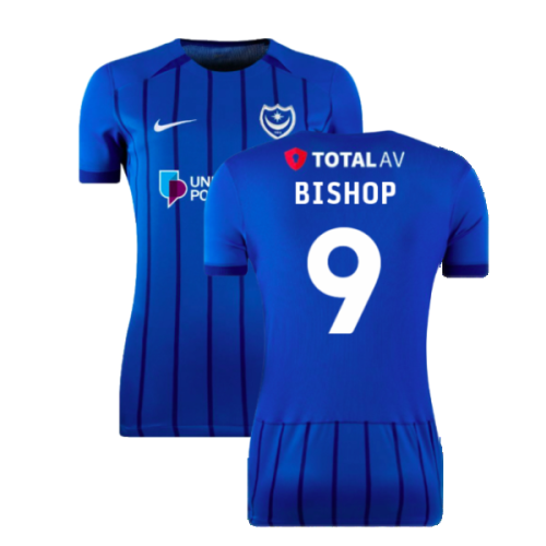 2024-2025 Portsmouth Home Shirt (Womens) (Bishop 9)