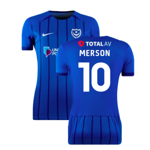 2024-2025 Portsmouth Home Shirt (Womens) (Merson 10)