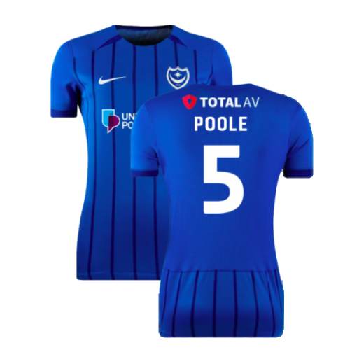 2024-2025 Portsmouth Home Shirt (Womens) (Poole 5)