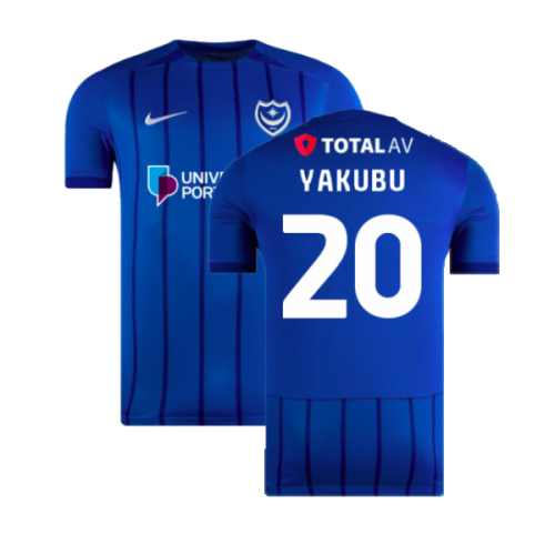 2024-2025 Portsmouth Home Shirt (Yakubu 20)