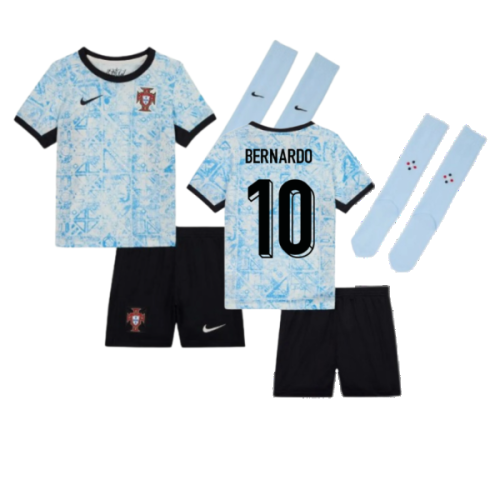 2024-2025 Portugal Away Mini Kit (Bernardo 10)