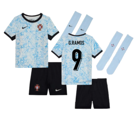 2024-2025 Portugal Away Mini Kit (G.Ramos 9)