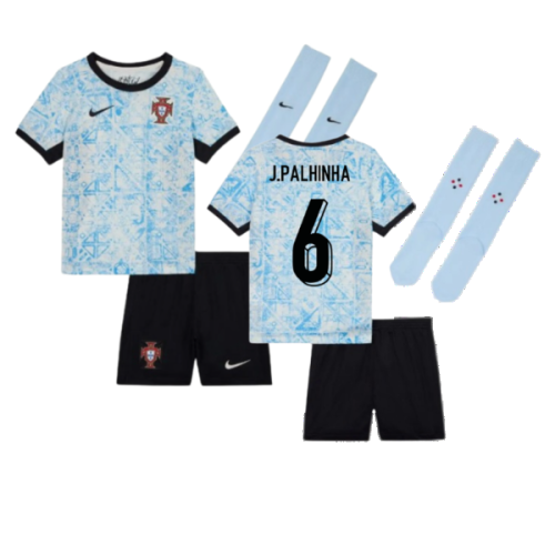 2024-2025 Portugal Away Mini Kit (J.Palhinha 6)