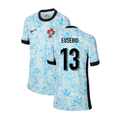 2024-2025 Portugal Away Shirt (Kids) (Eusebio 13)