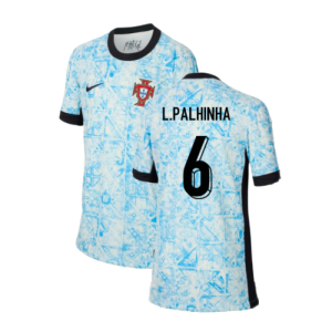 2024-2025 Portugal Away Shirt (Kids) (J.Palhinha 6)