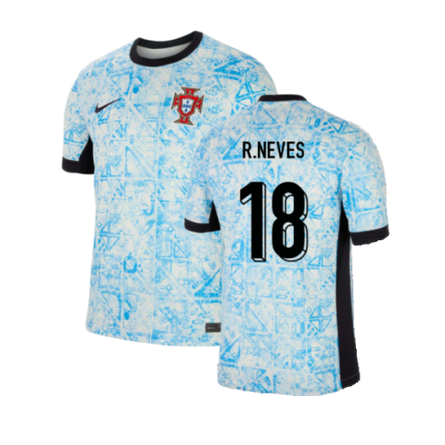 2024-2025 Portugal Away Shirt (R.Neves 18)