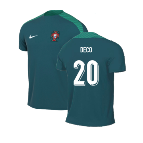 2024-2025 Portugal Dri-FIT Pre-Match Shirt (Green) (Deco 20)